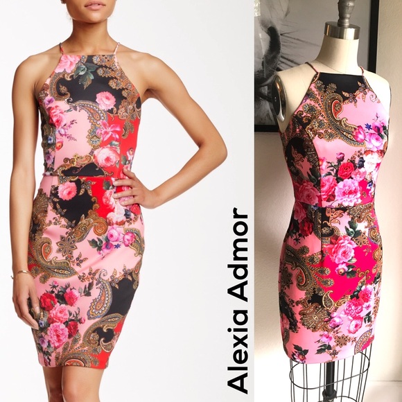 Alexia Admor Dresses & Skirts - ALEXIA ADMOR Scuba Sheath dress, beautiful in pink